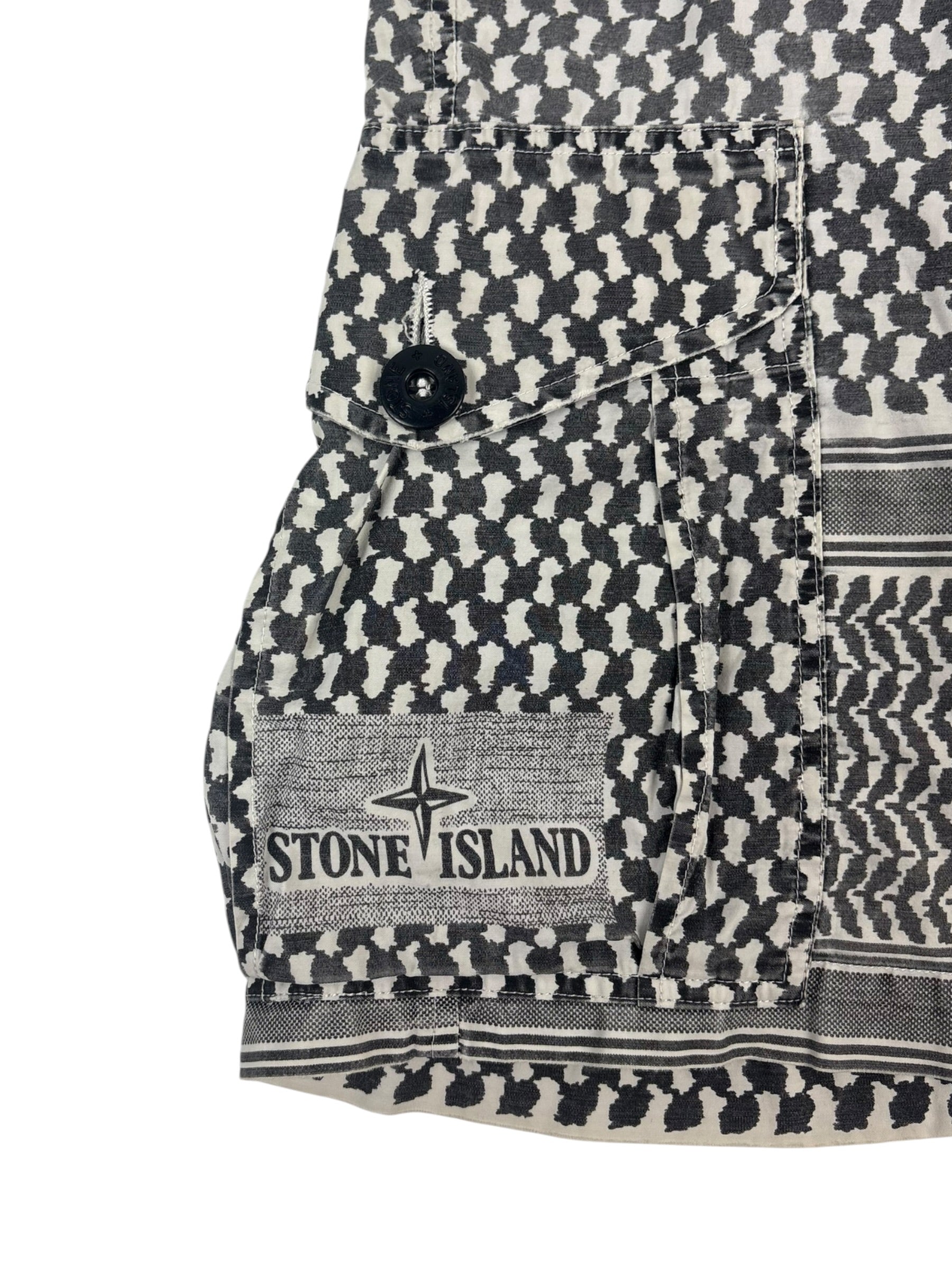 Stone Island SS06 Keffiyeh Shorts