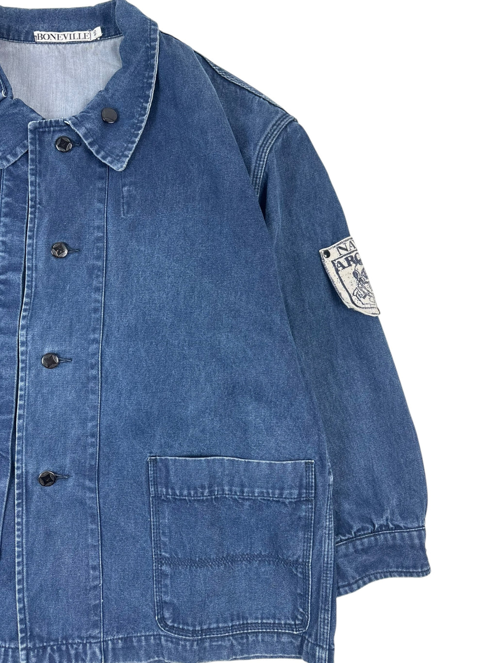 Boneville SS85 Navy Arctic Denim Carpenter Jacket