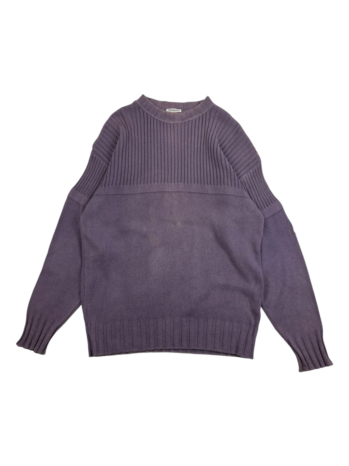 Boneville SS88 Naval Ribbed Knit Jumper