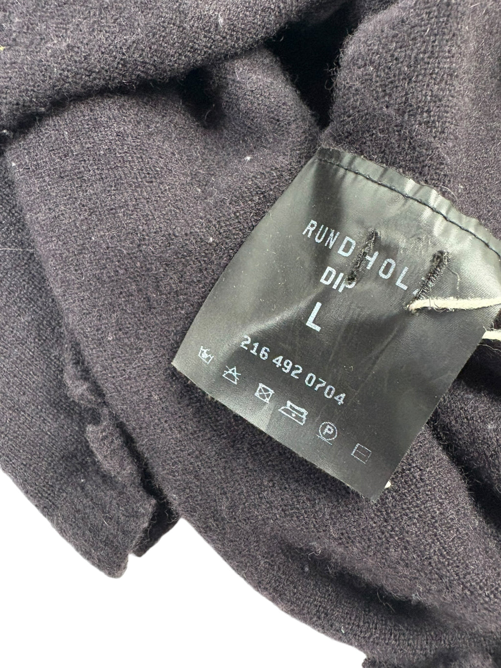 Rundholz Frayed Edge Knit Sweater