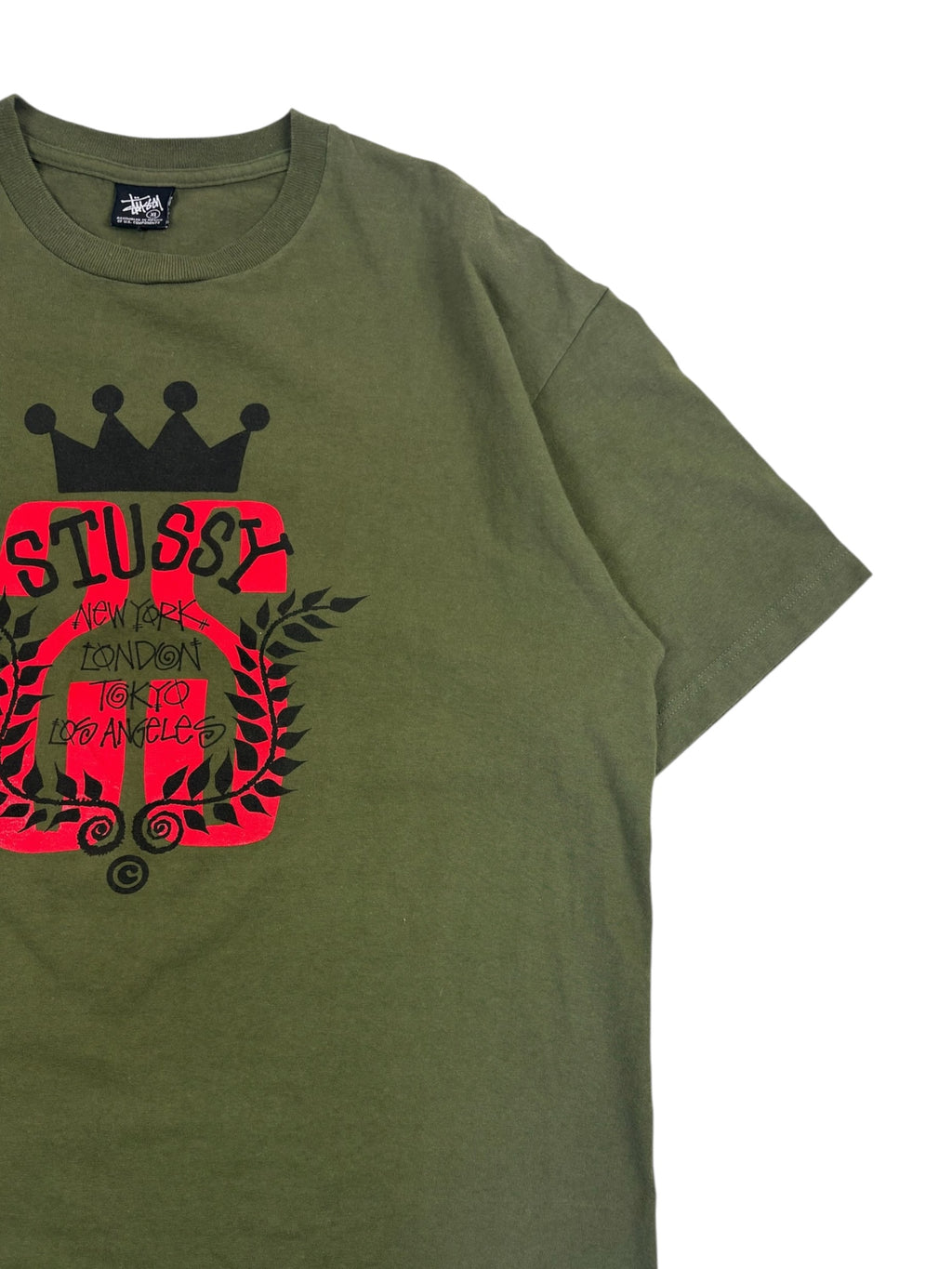 Stussy 2000s SS Print T-Shirt