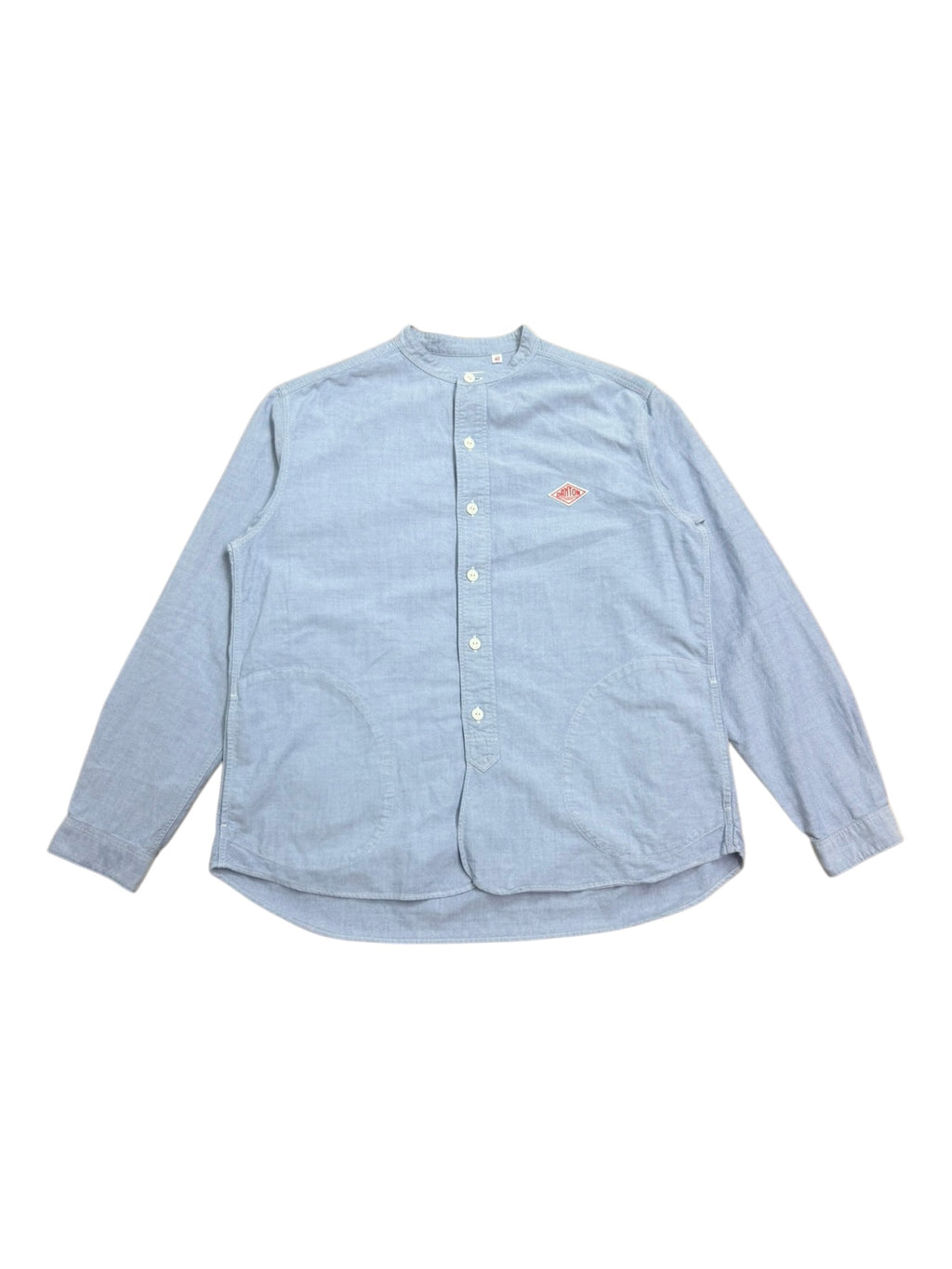 Danton Band Collar Oxford Shirt