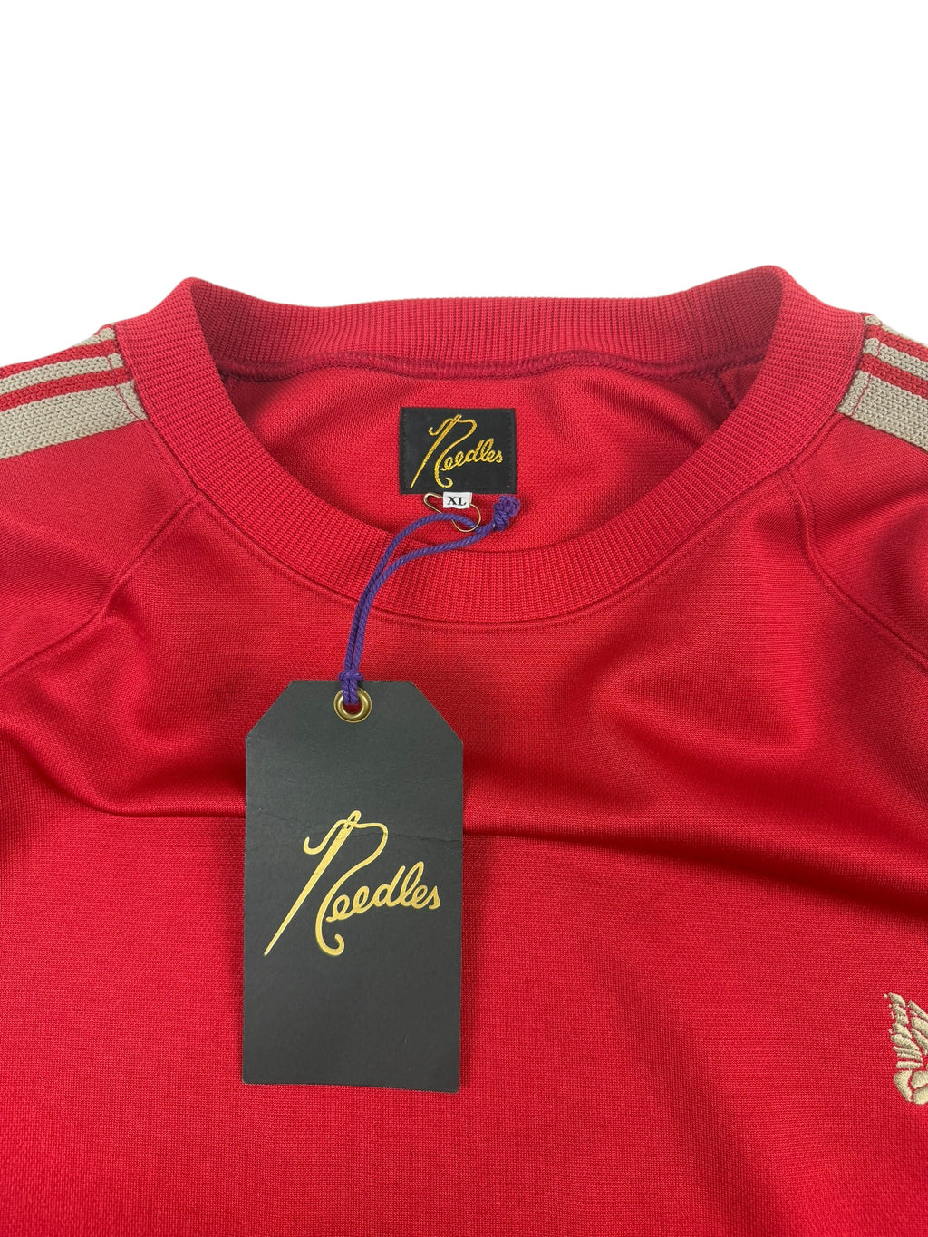 Needles Track Crewneck Sweater