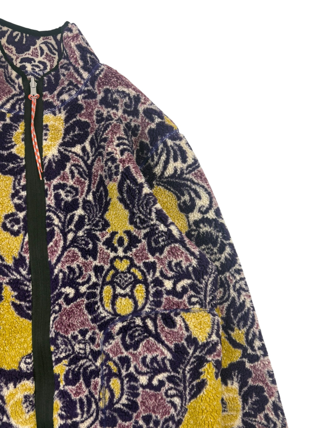 Aries Arise Fleur Fleece Reversible Zip Up Jacket
