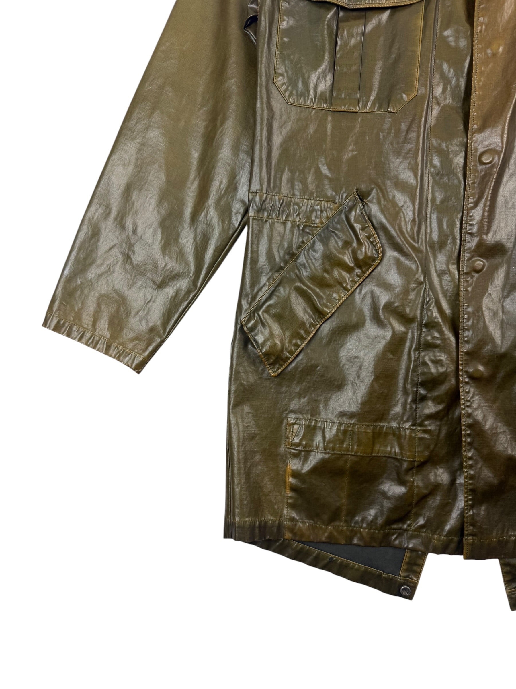 Stone Island AW94 Glazed Raso Gommato Jacket