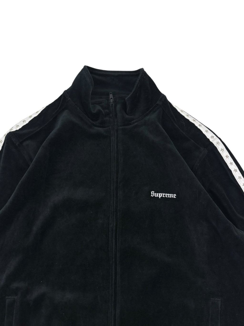 Supreme Studded Velour Track Jacket