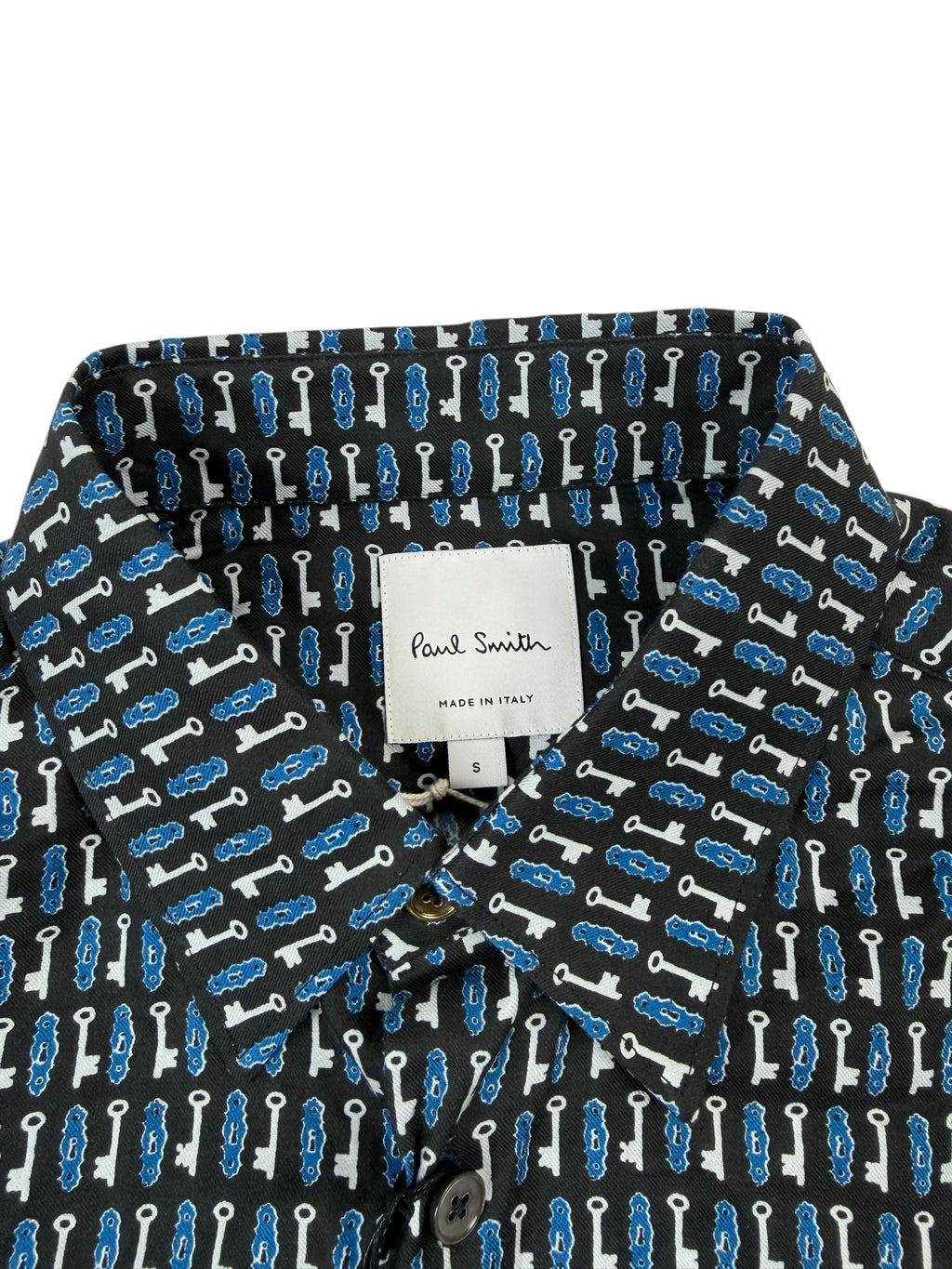 Paul Smith Men’s S/C Lock & Key Tailored Shirt