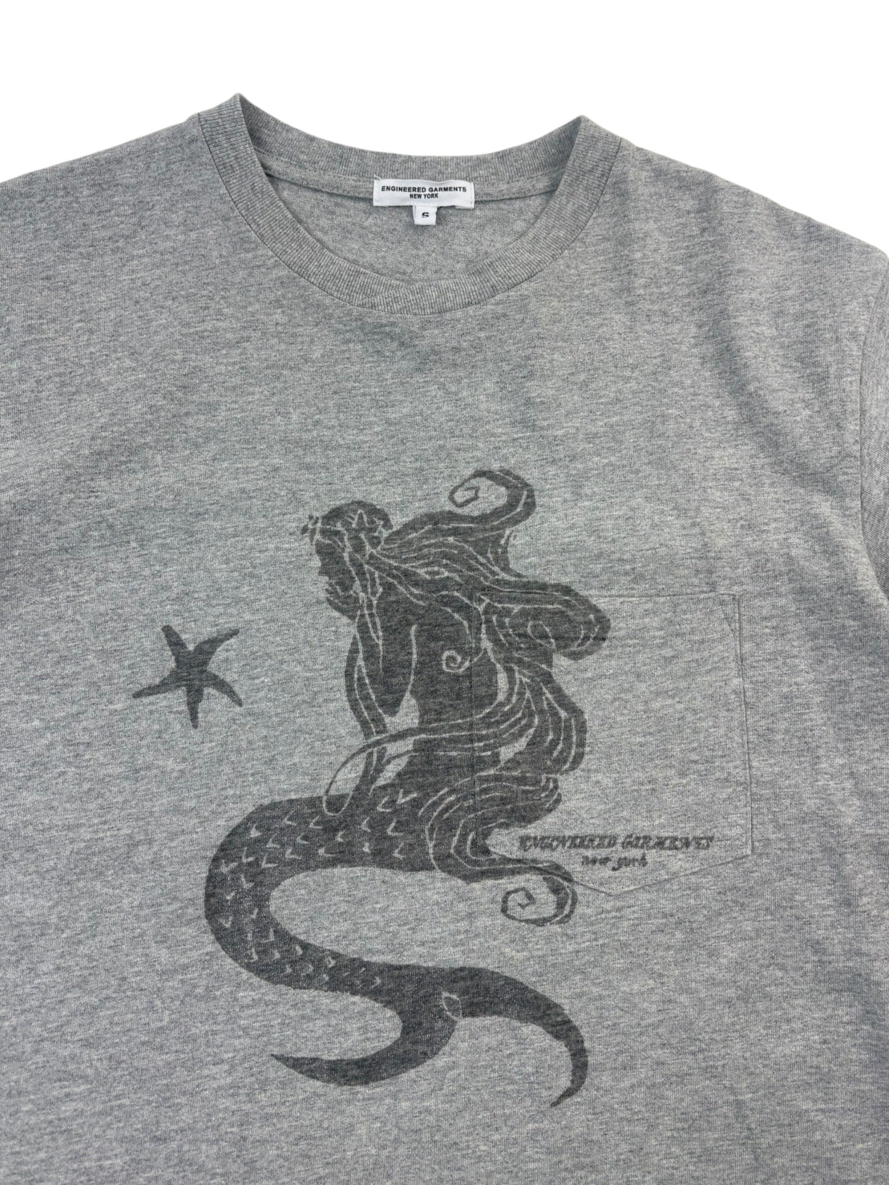 Engineered Garments Printed Cross T-Shirt