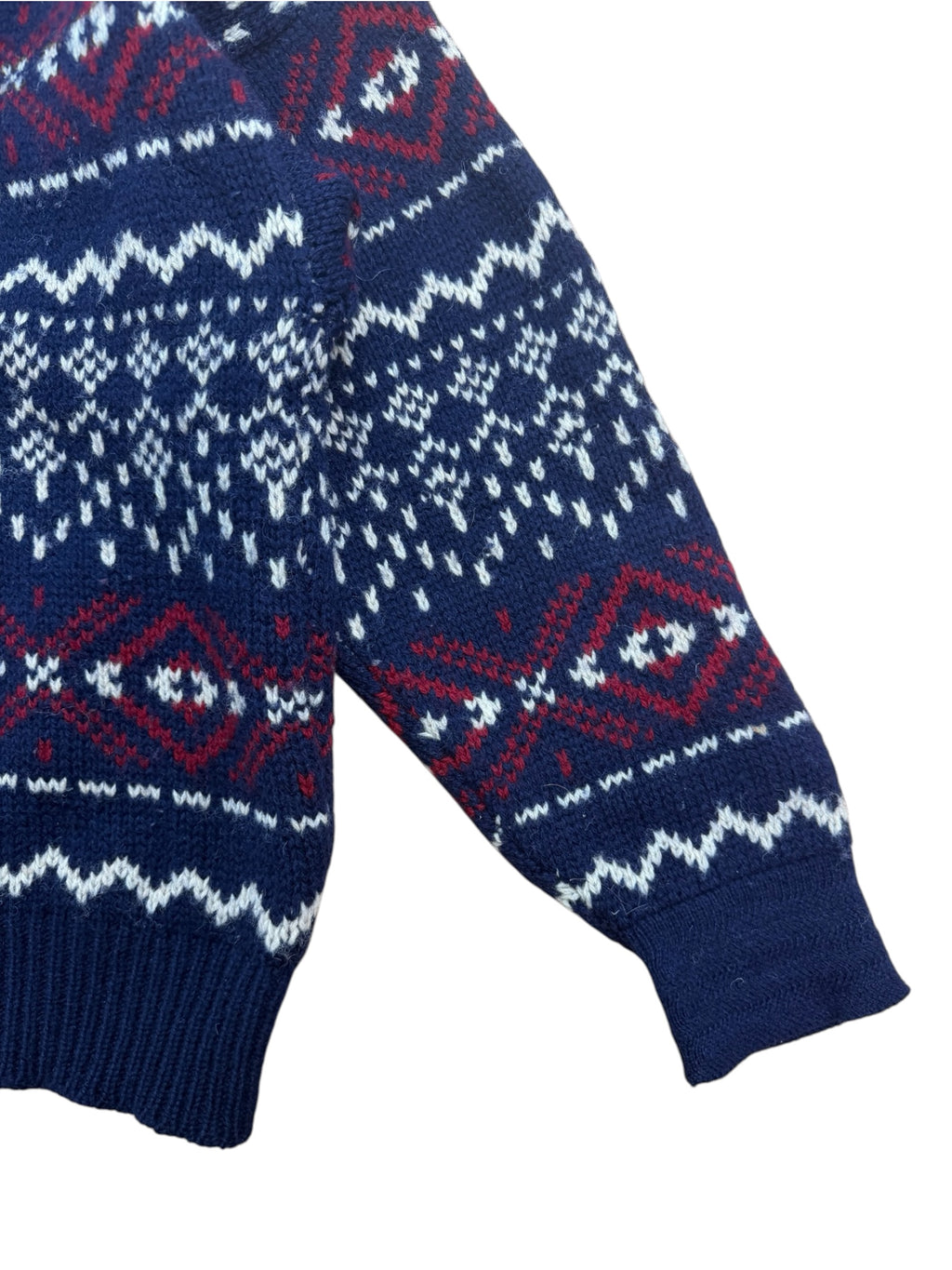 Nigel Cabourn 80s Cricket Club Fair Isle Knit