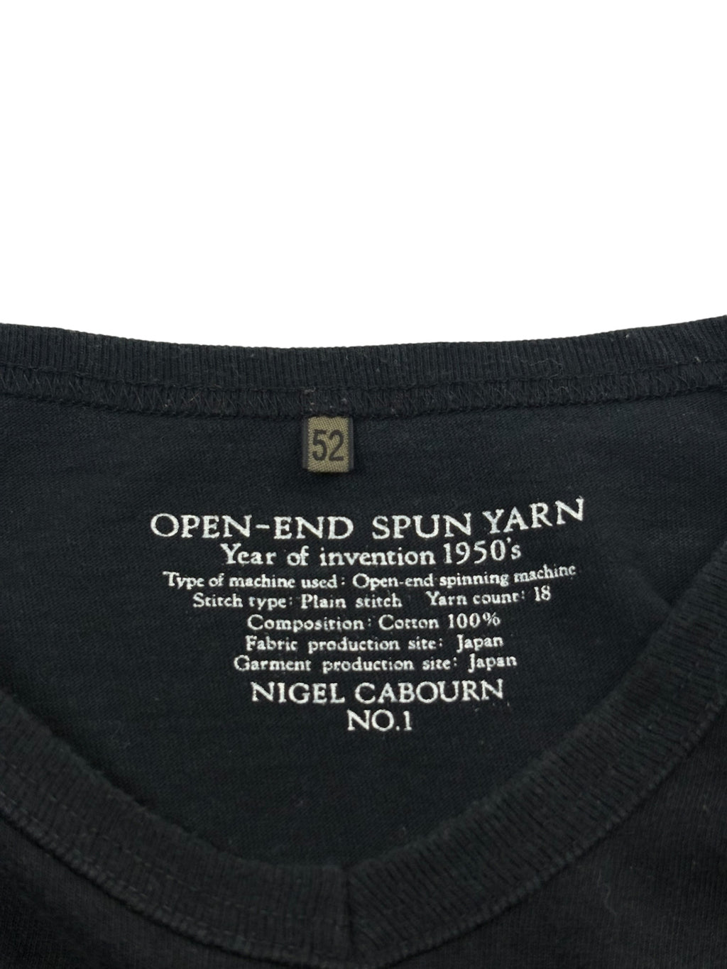 Nigel Cabourn Mainline Vortex V-Neck T-Shirt