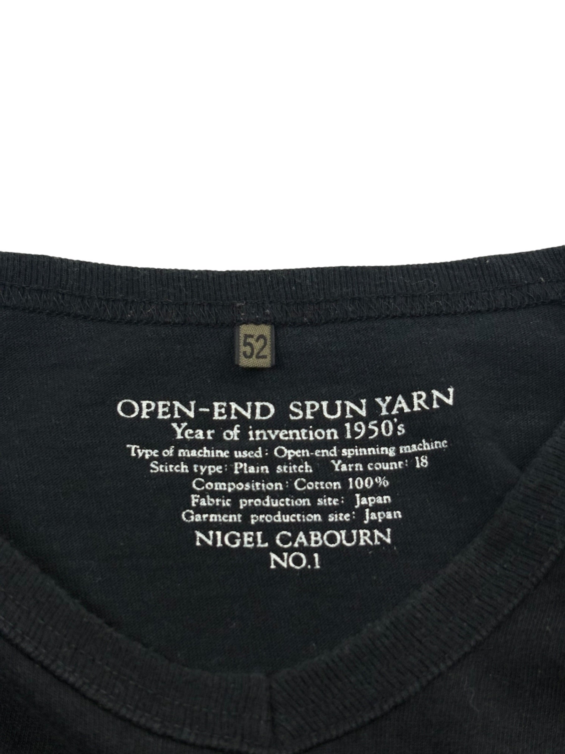 Nigel Cabourn Mainline Vortex V-Neck T-Shirt