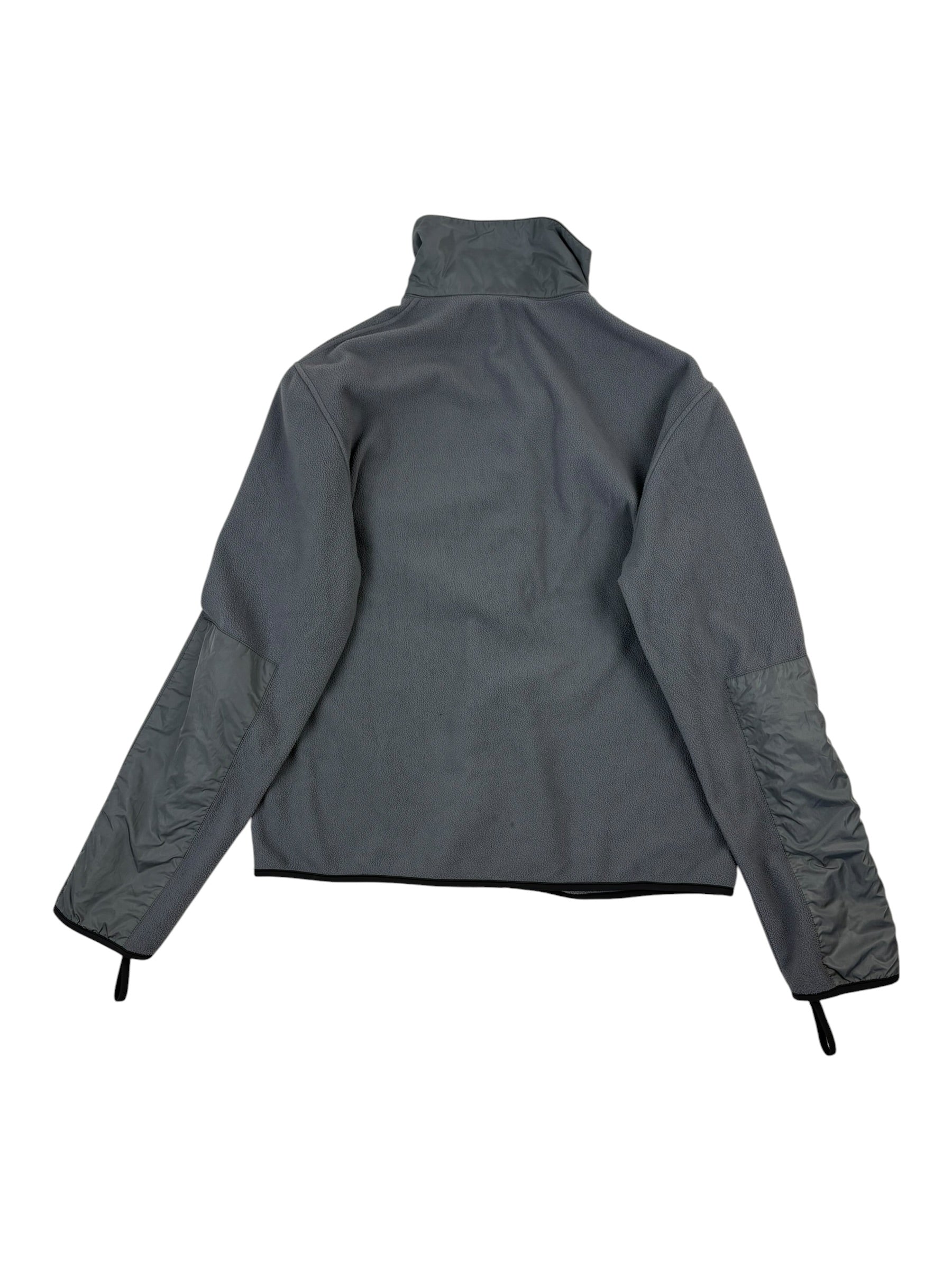 Prada Sport 2000s Asymetrical Zip Up Fleece Jacket