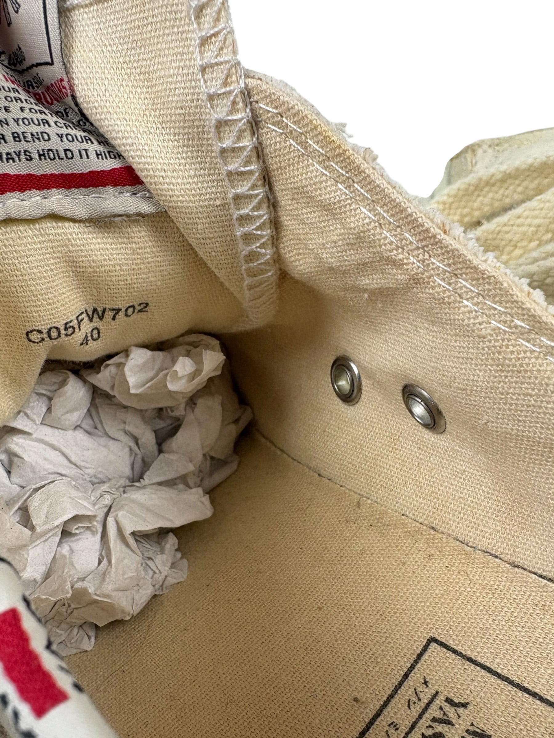 Maison Mihara Yasuhiro x Nigel Cabourn Beige Low Cut Over dyed Sneakers