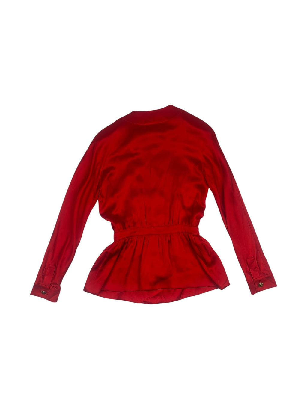 Chanel Boutique Spring / 1983 Silk Blouse, Trouser & Belt Set