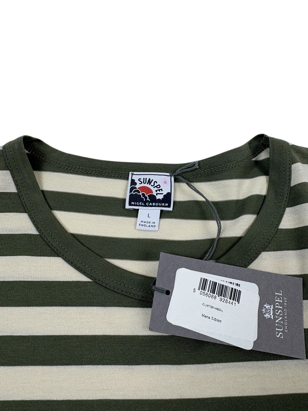 Nigel Cabourn Sunspel Pocket Stripe T-Shirt