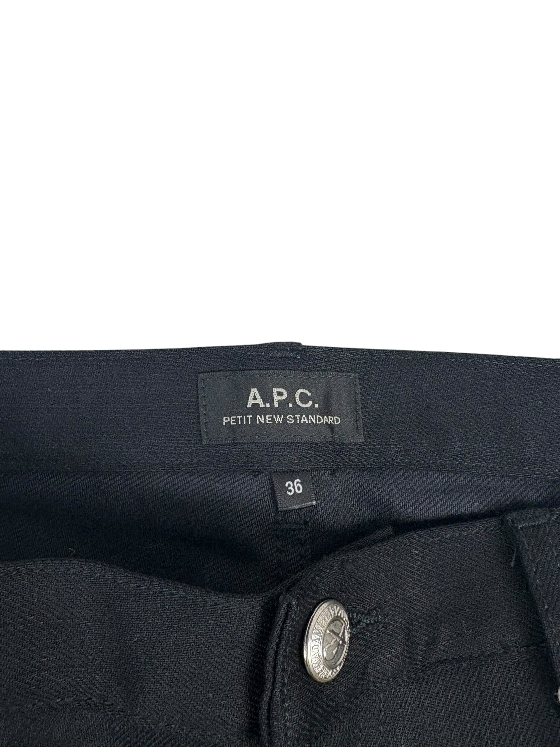 A.P.C. Petit Standard Denim Black Jeans
