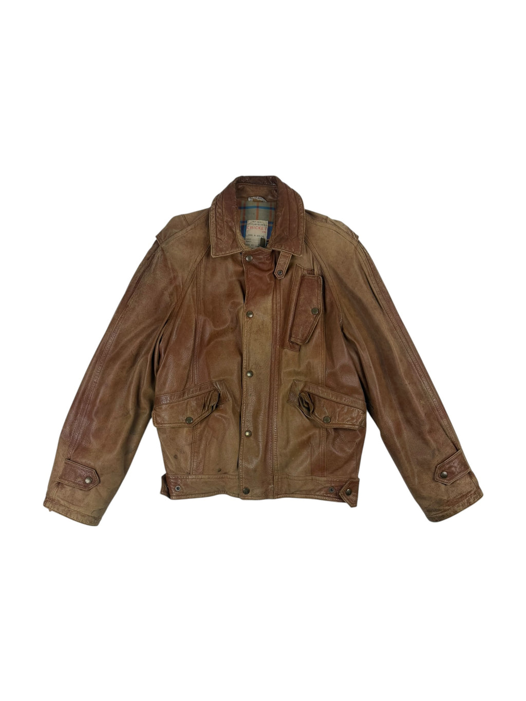 Nigel Cabourn Cricket Club AW1981 Leather Jacket