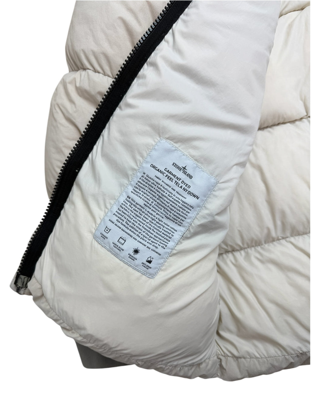 Stone Island Garment Dyed Organic Feel NY Down Jacket