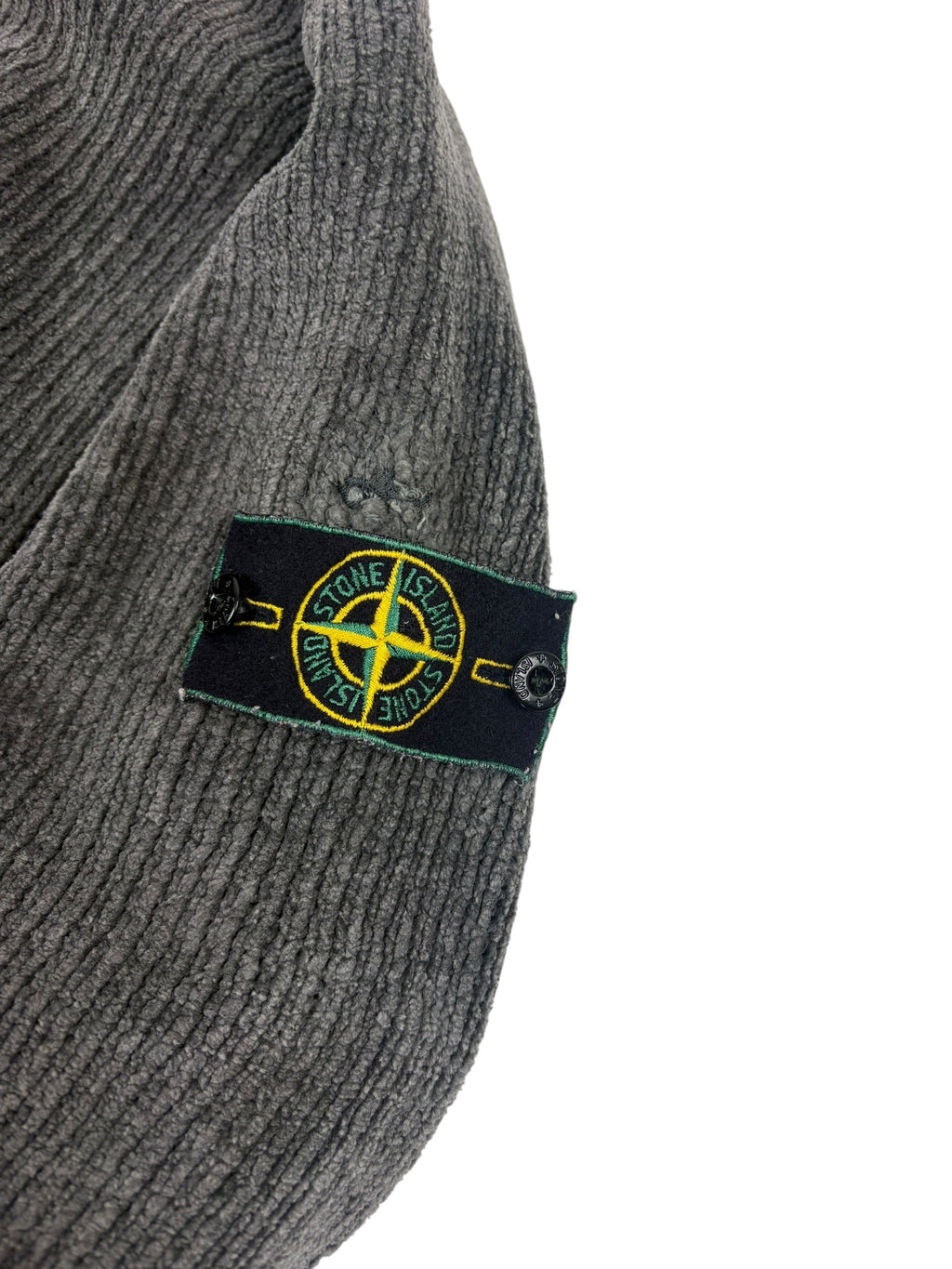 Stone Island AW98 Chenille Mock Neck Sweater