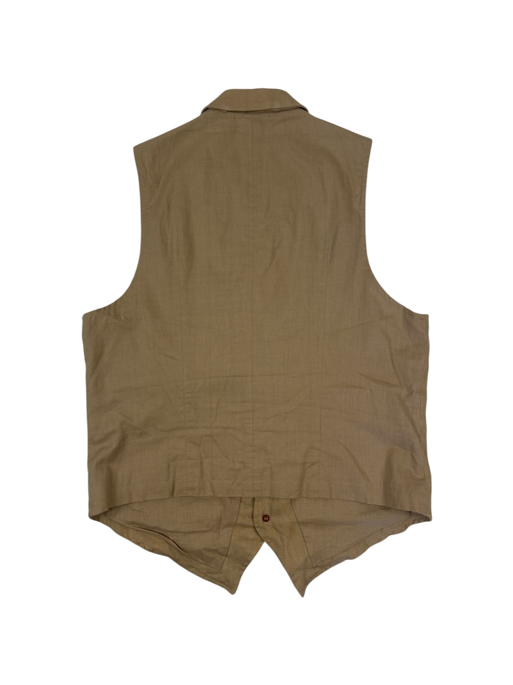 Nigel Cabourn Authentic Linen Waistcoat