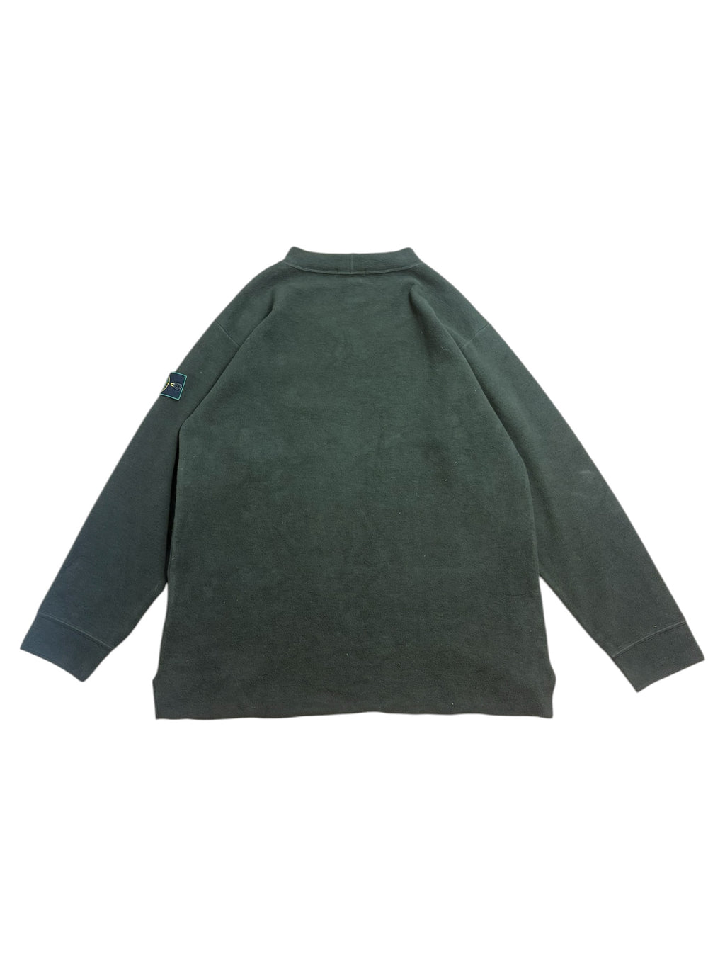 Stone Island AW95 Mock Neck Fleece Sweater