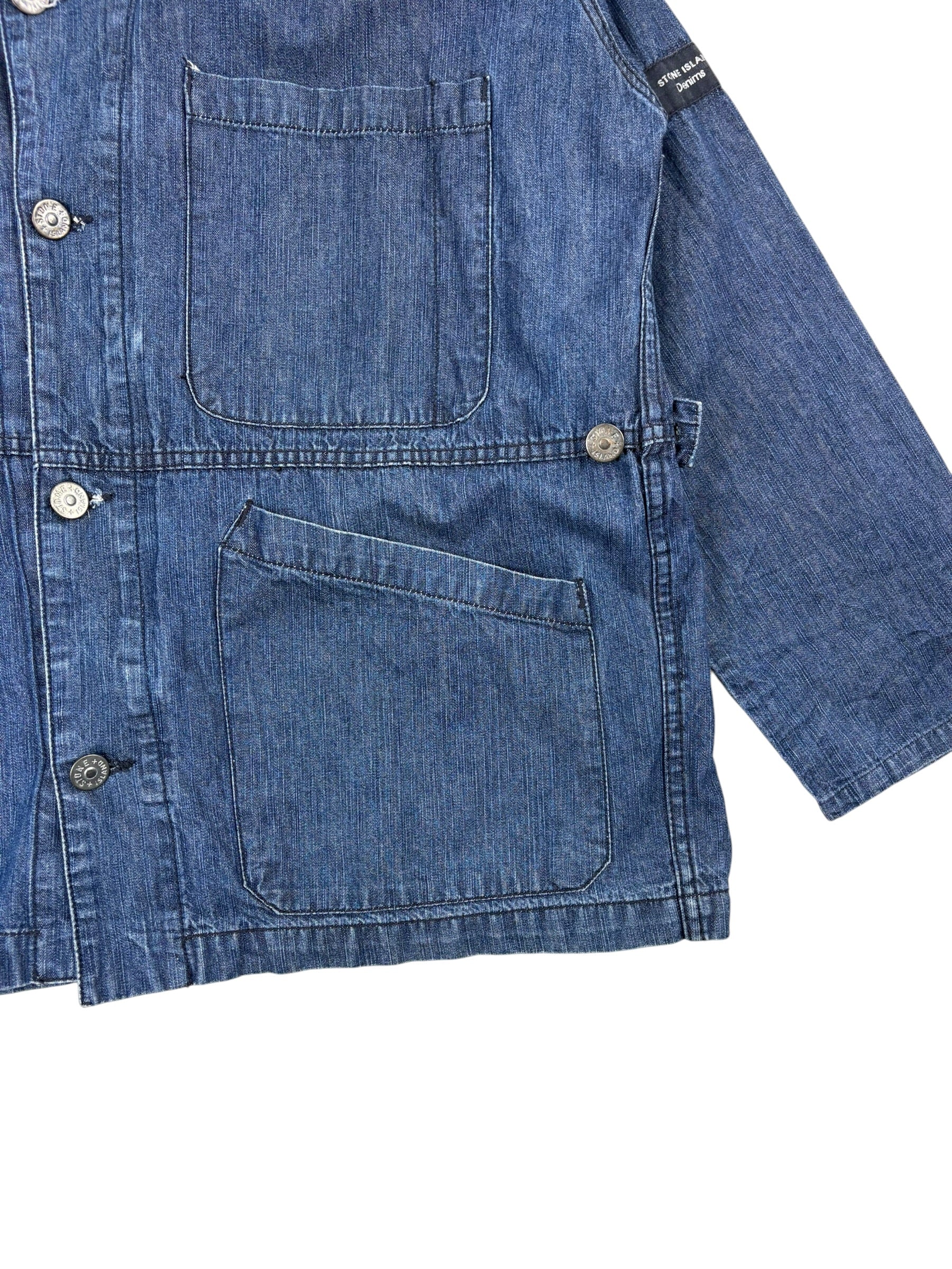 Stone Island Denims AW03 Multi-Pocket Denim Jacket