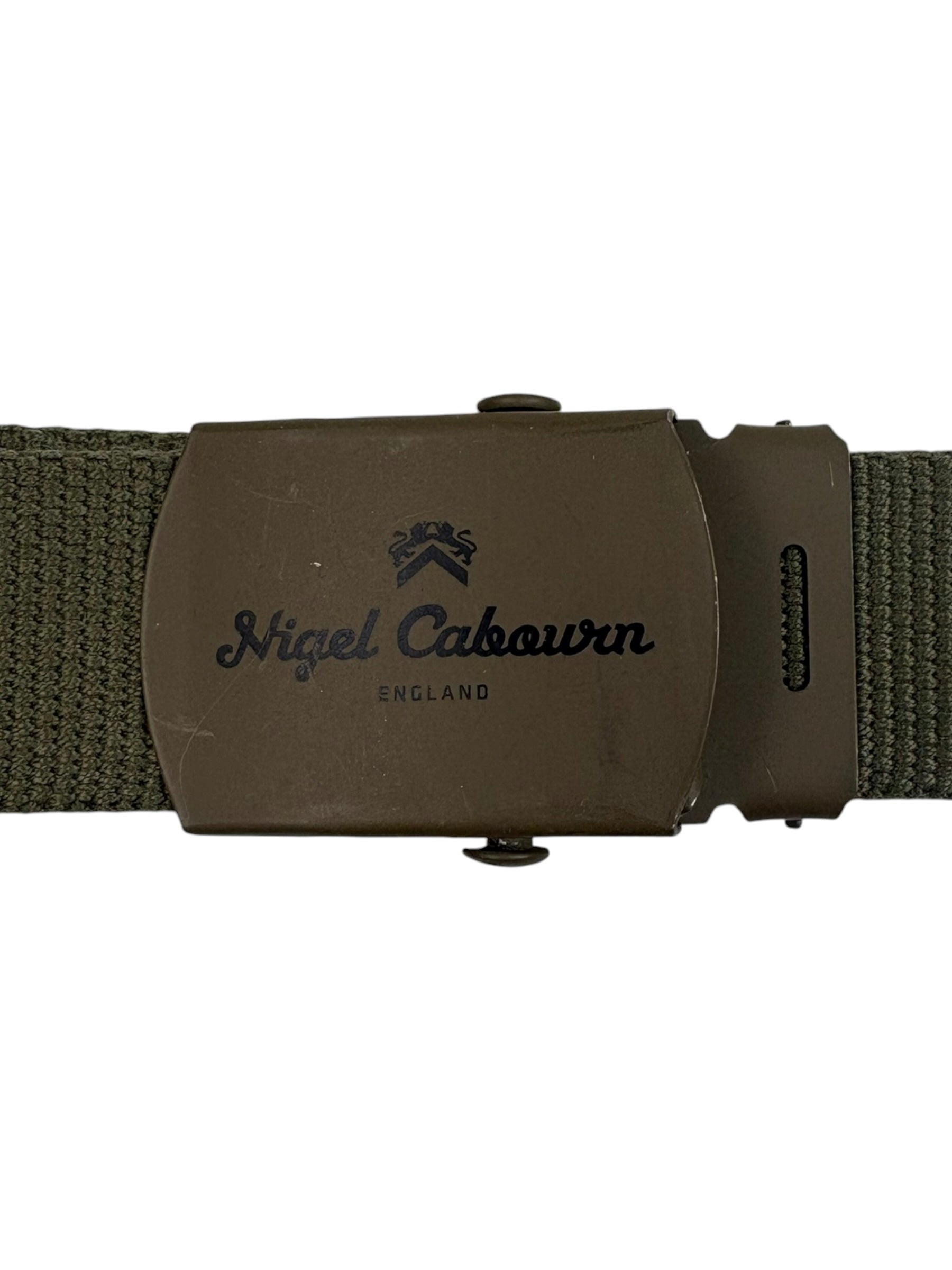 Nigel Cabourn Authentic Military Webbing Belt