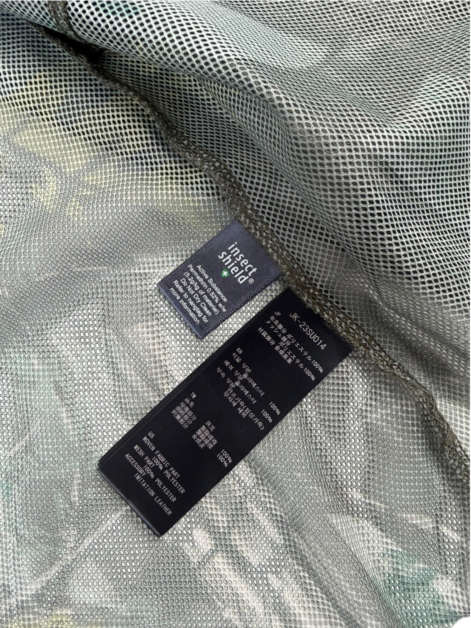 Snow Peak Printed Insect Shield Mesh Jacket
