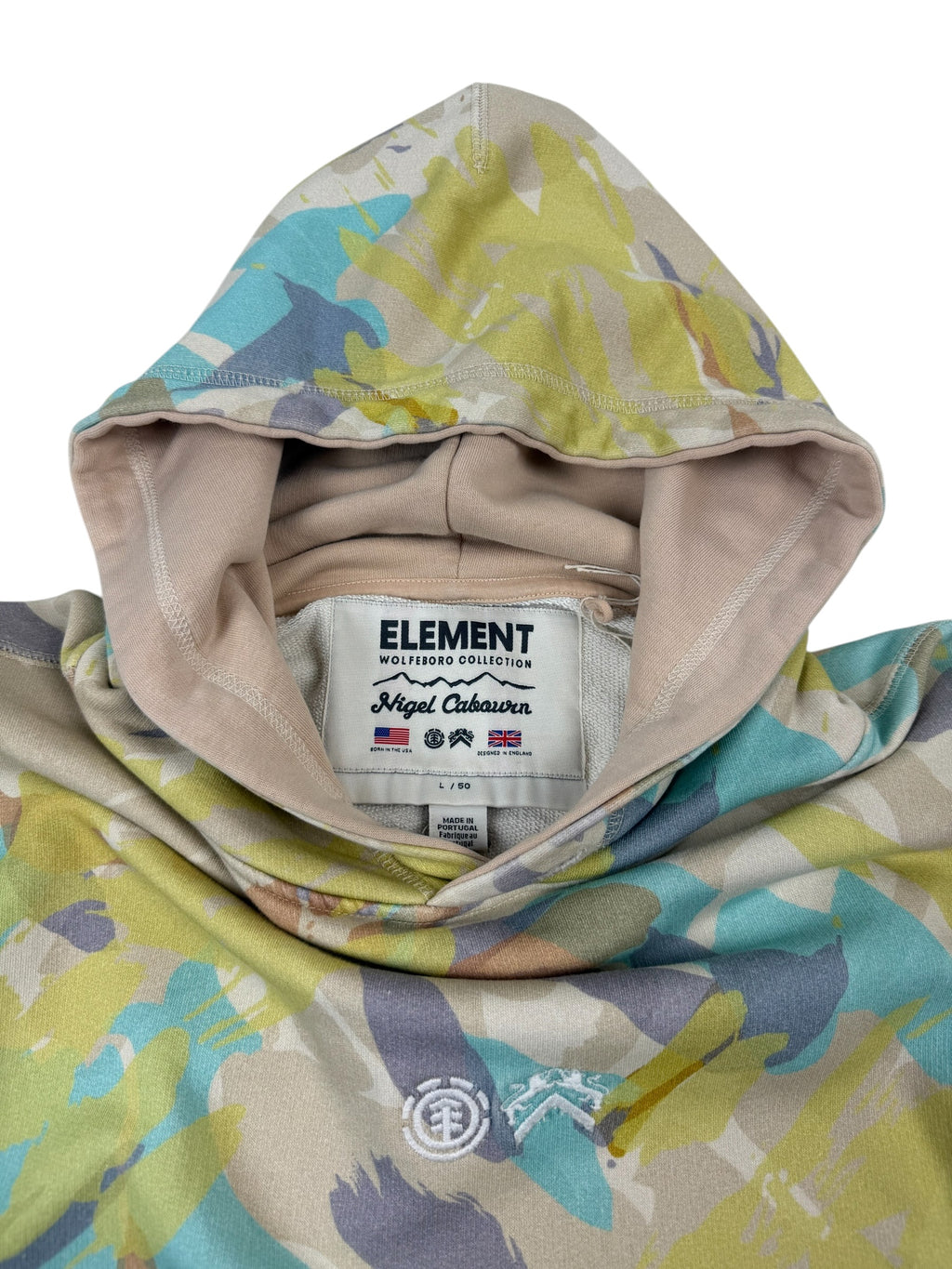 Nigel Cabourn x Element Camo Hooded Sweater