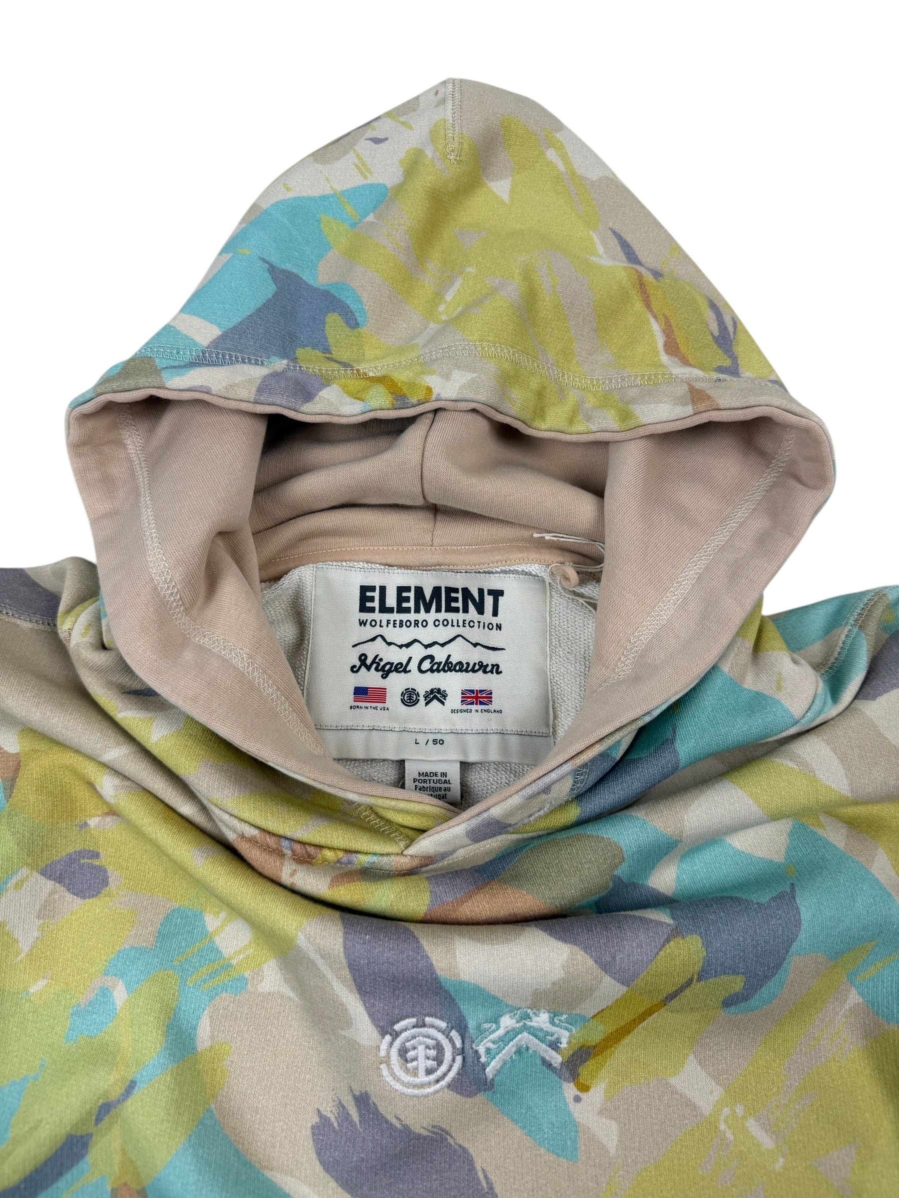 Nigel Cabourn x Element Camo Hooded Sweater