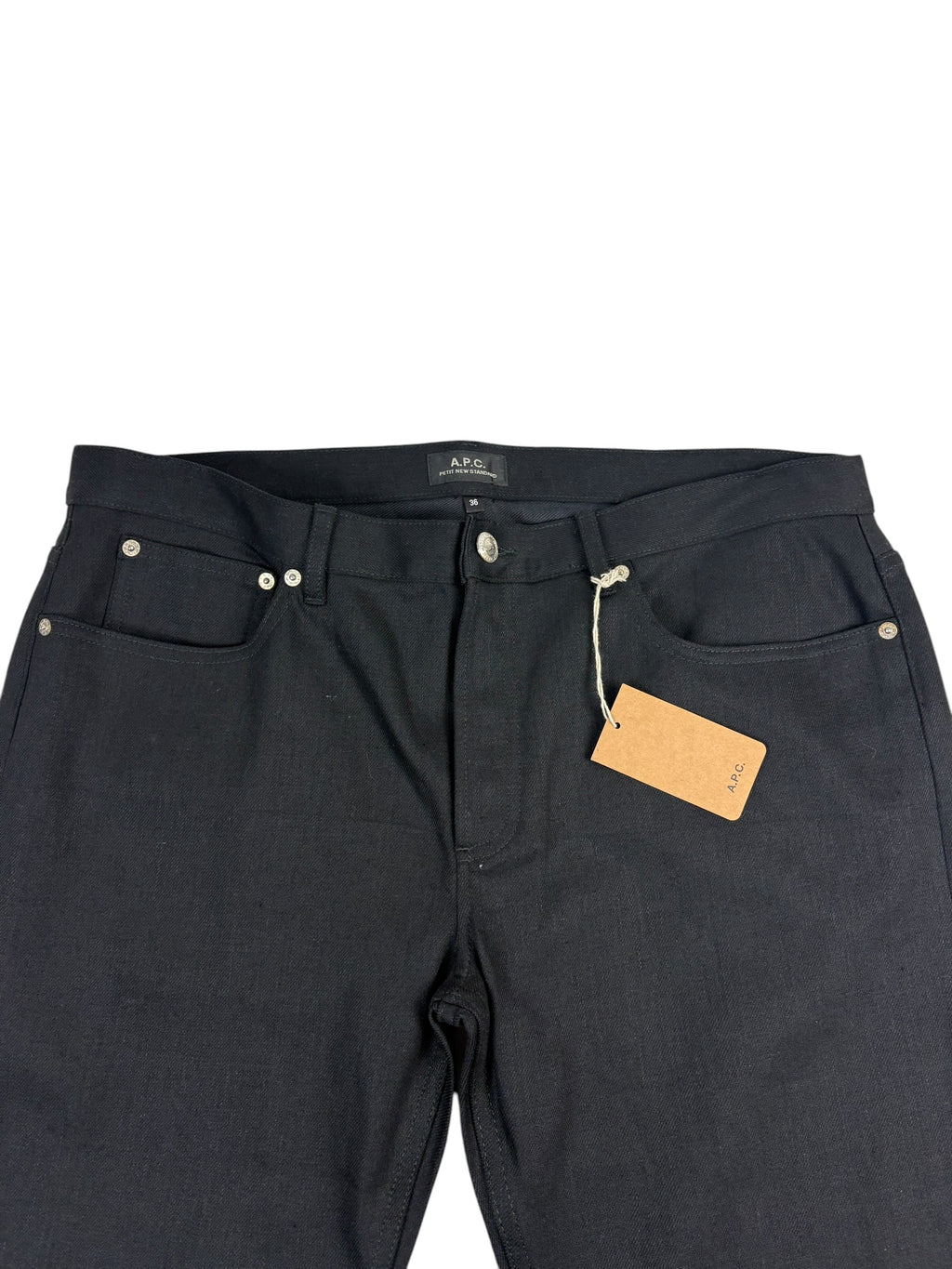 A.P.C. Petit Standard Denim Black Jeans