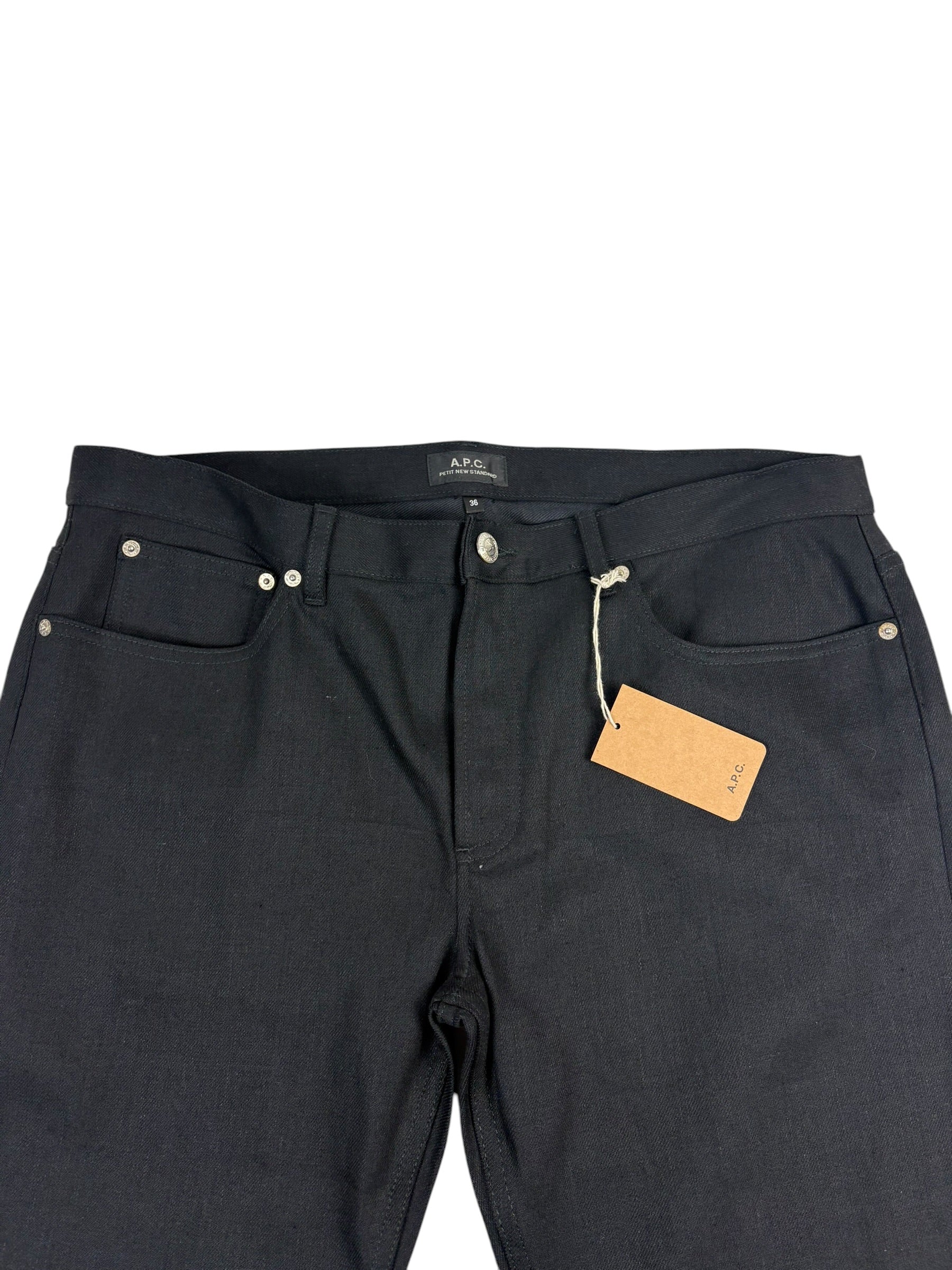 A.P.C. Petit Standard Denim Black Jeans