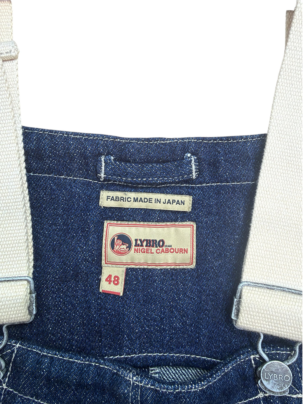Nigel Cabourn Lybro Railway Denim Dungarees