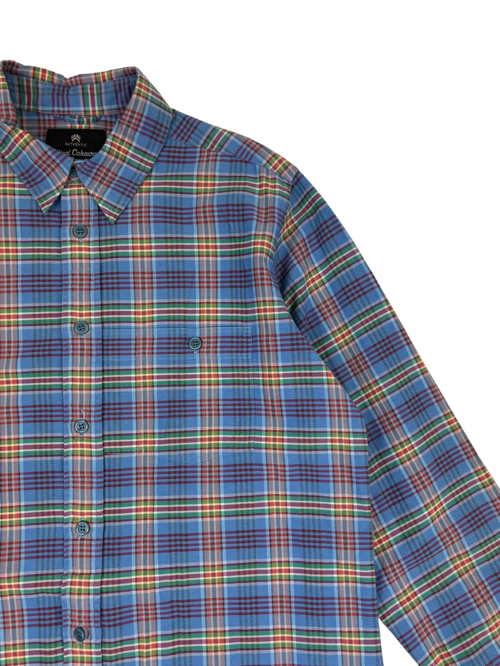Nigel Cabourn Authentic Long Sleeve Checked Shirt