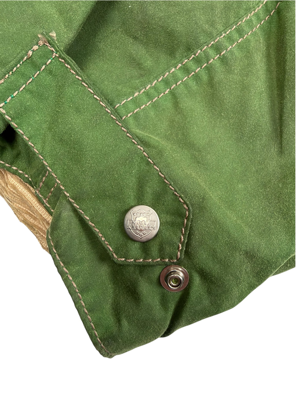 Nigel Cabourn 80s Oil Cloth Fireman Clip Coat