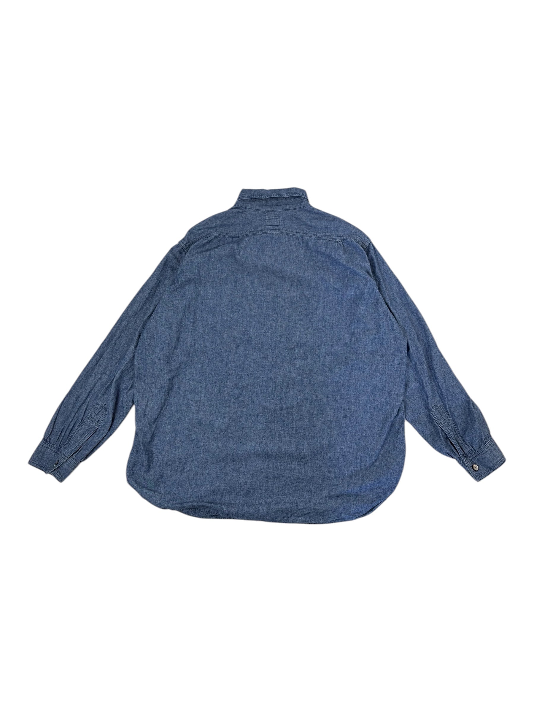 Post O'Alls Chambray Pullover Work Shirt