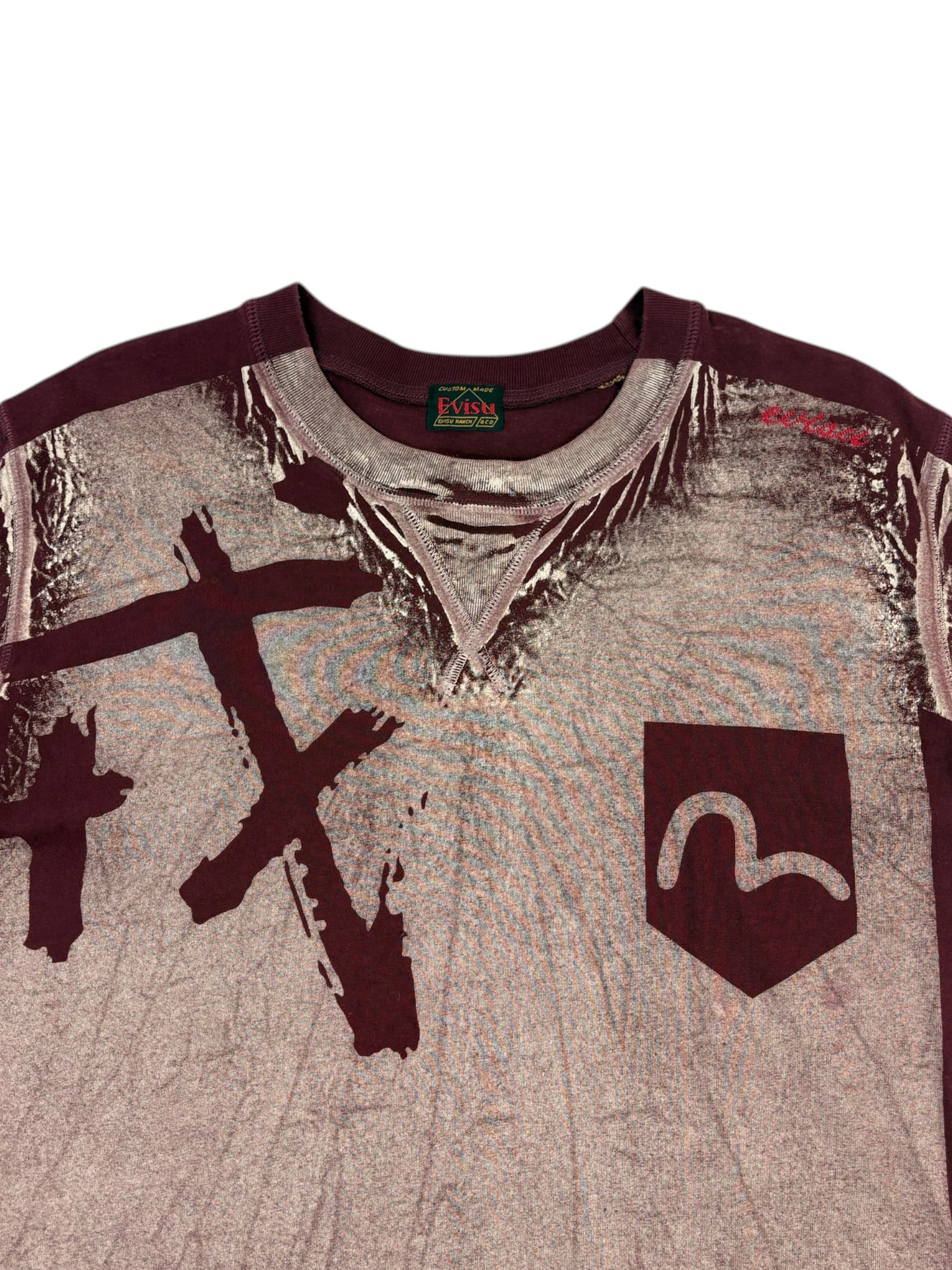 Evisu Graphic Print T-Shirt