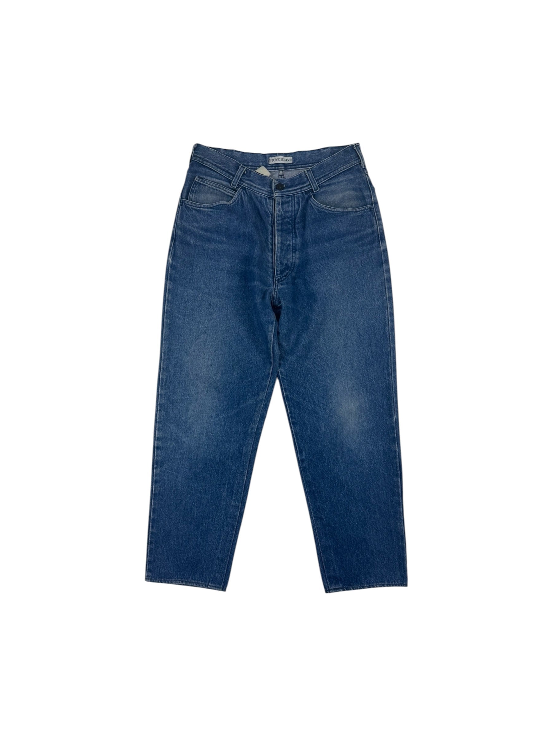 Stone Island 80s Stonewash Patch Jeans