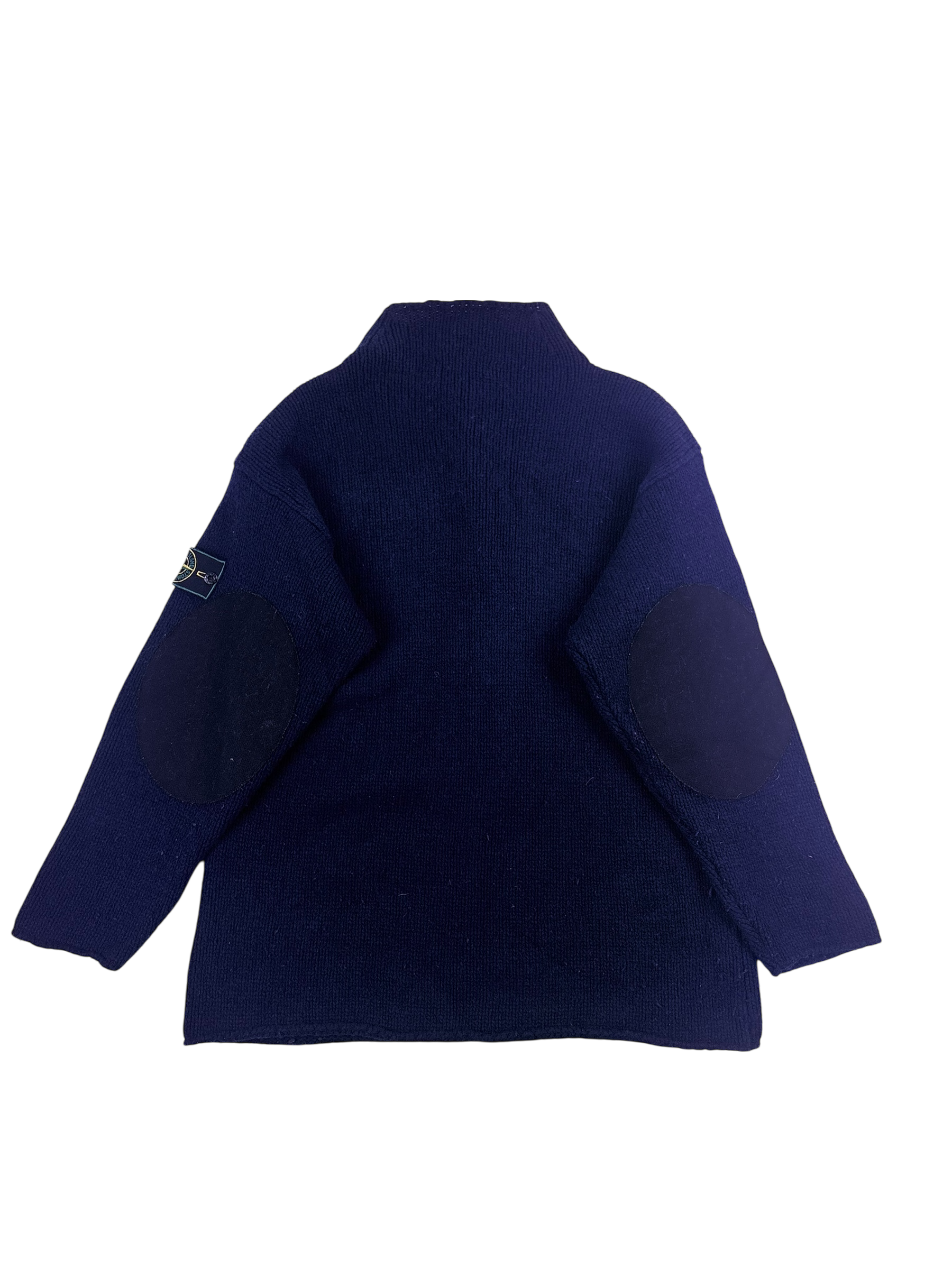 Stone Island 1994 Quarter Zip Knit Pull Over
