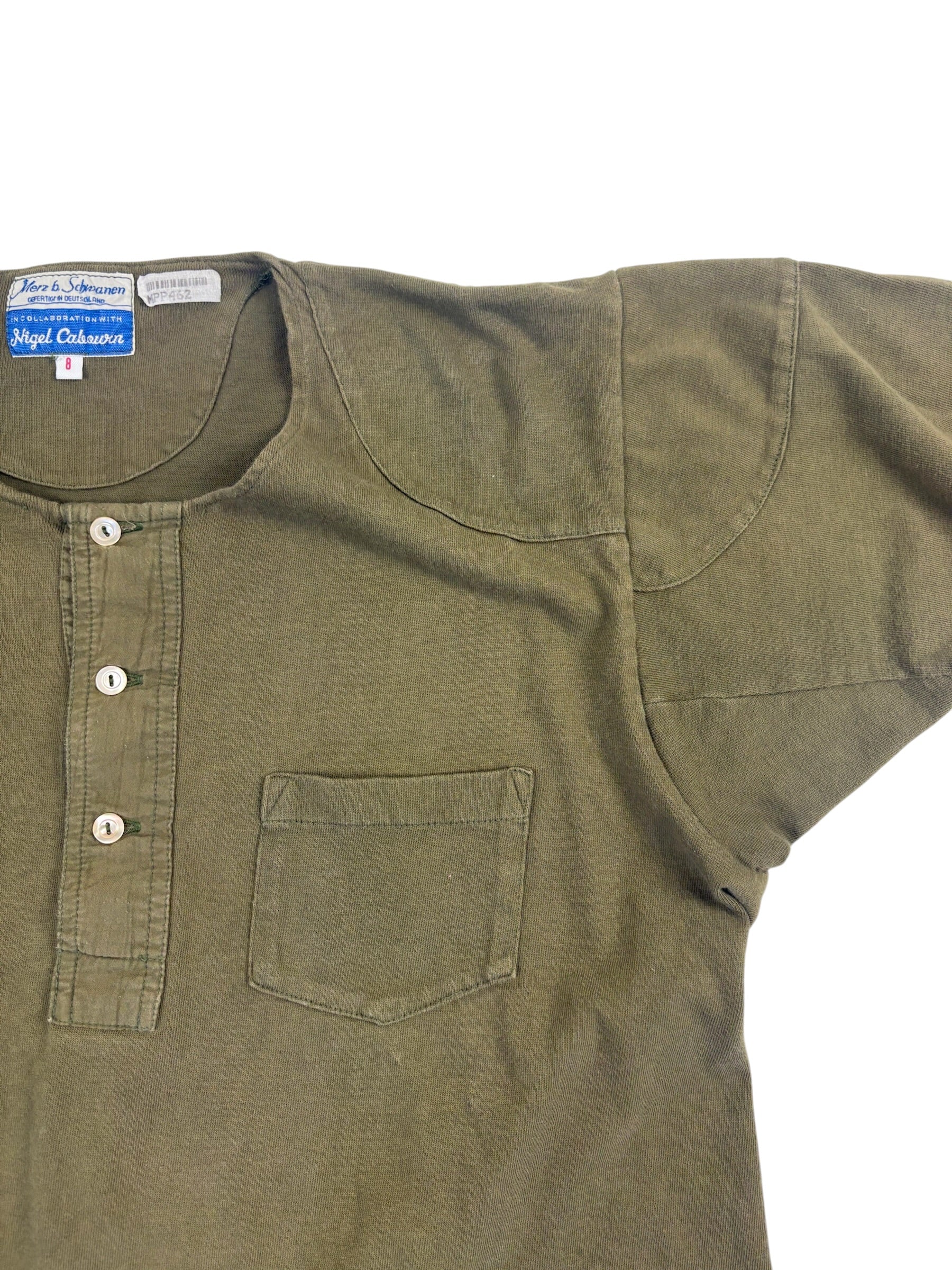 Nigel Cabourn x Merz b Schwanen LS Henley Shirt