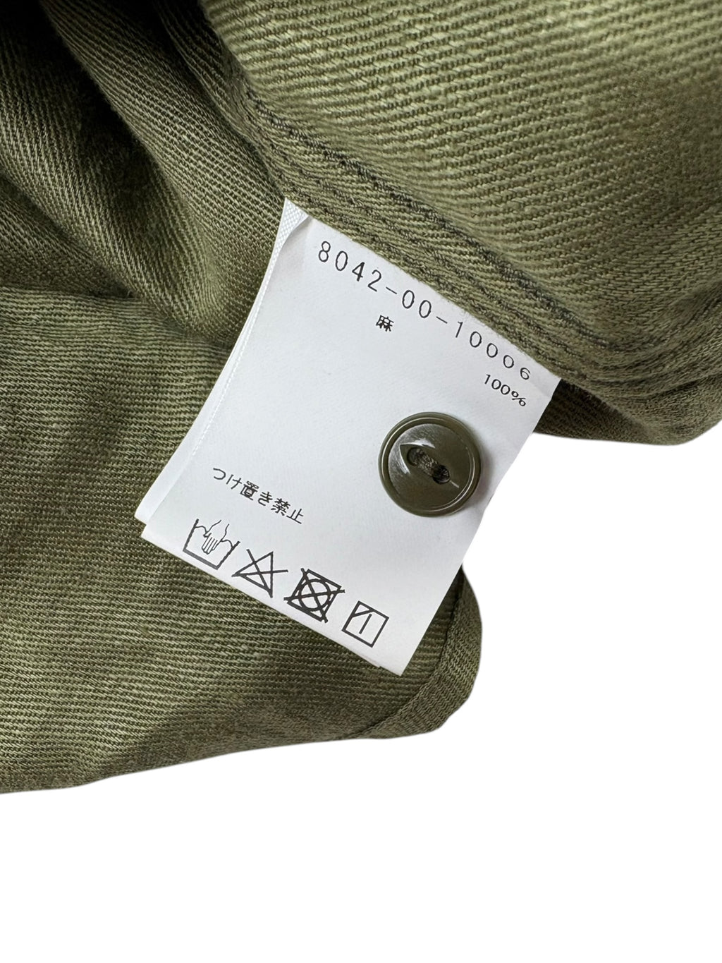 Nigel Cabourn Mainline Linen Military Shirt