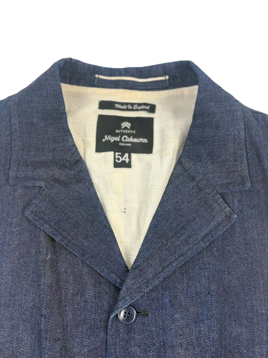 Nigel Cabourn Authentic Denim Mallory Vest