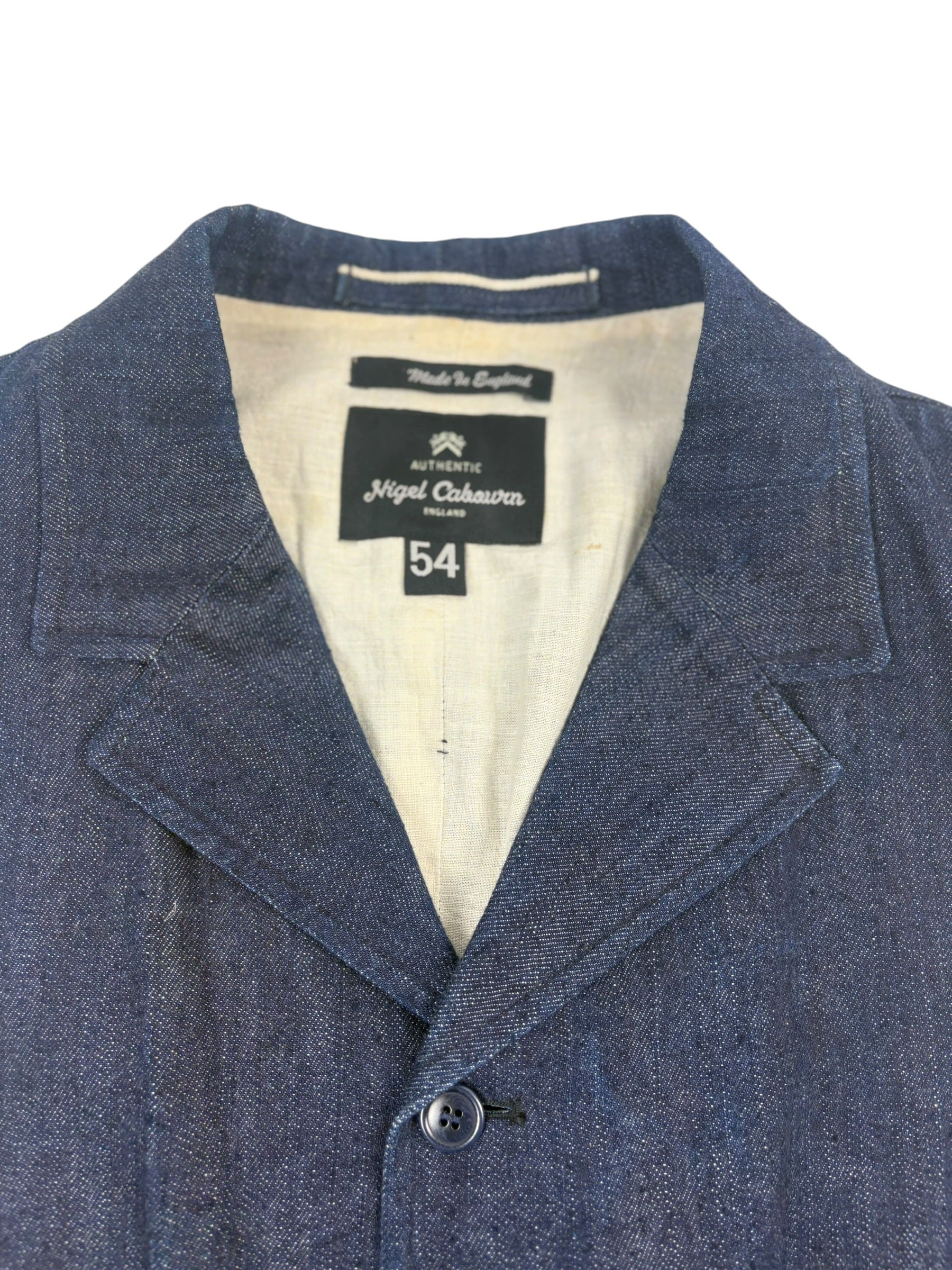 Nigel Cabourn Authentic Denim Mallory Vest