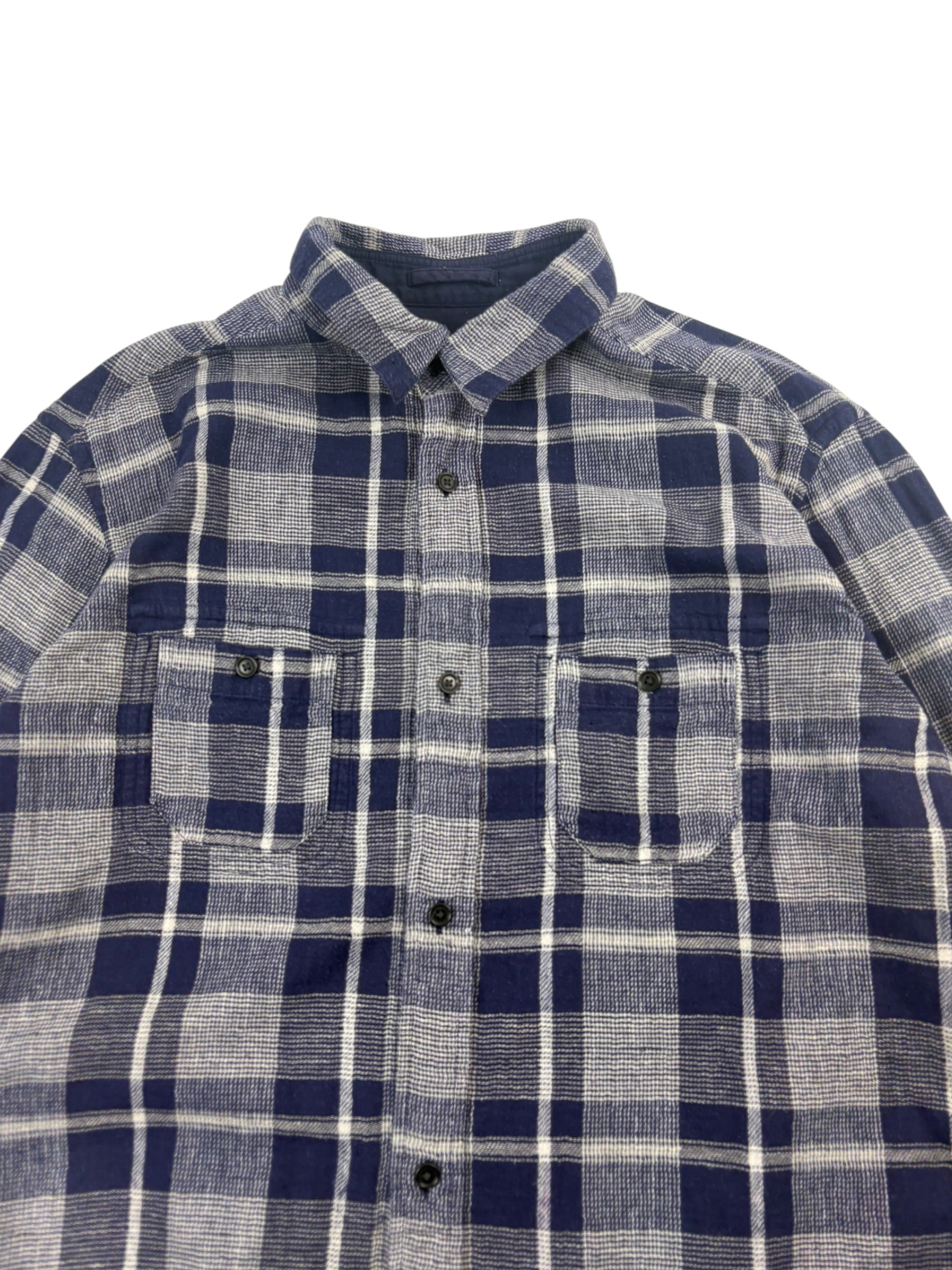 Nigel Cabourn Mainline Reversible Plaid Shirt