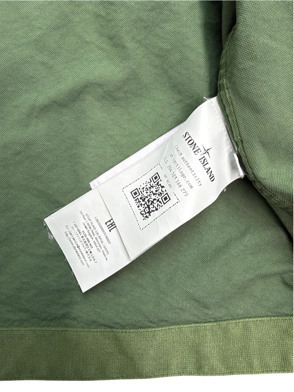 Stone Island Marina NYCO Panama-TC Jacket