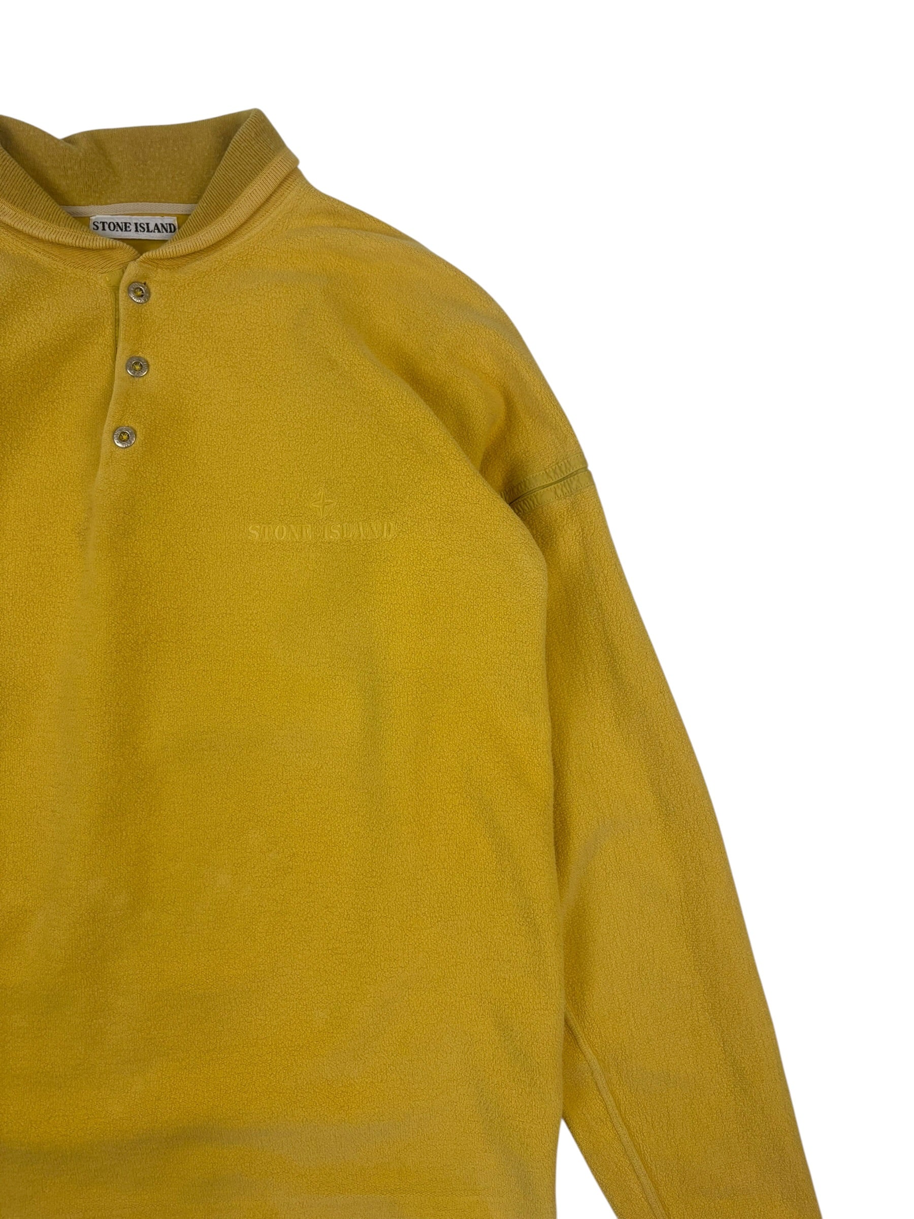 Stone Island SS87 Henley Fleece Pullover