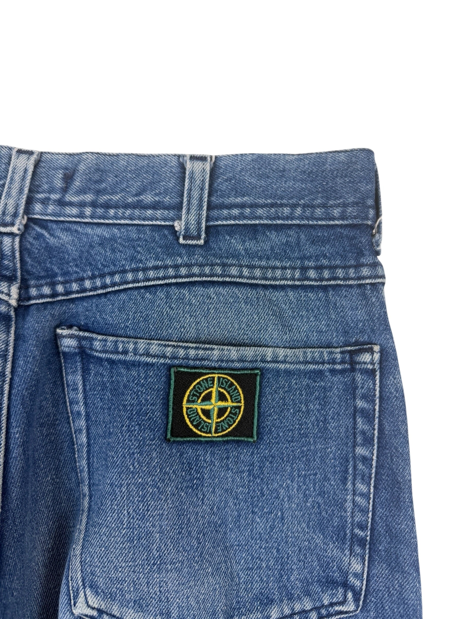 Stone Island 80s Stonewash Patch Jeans