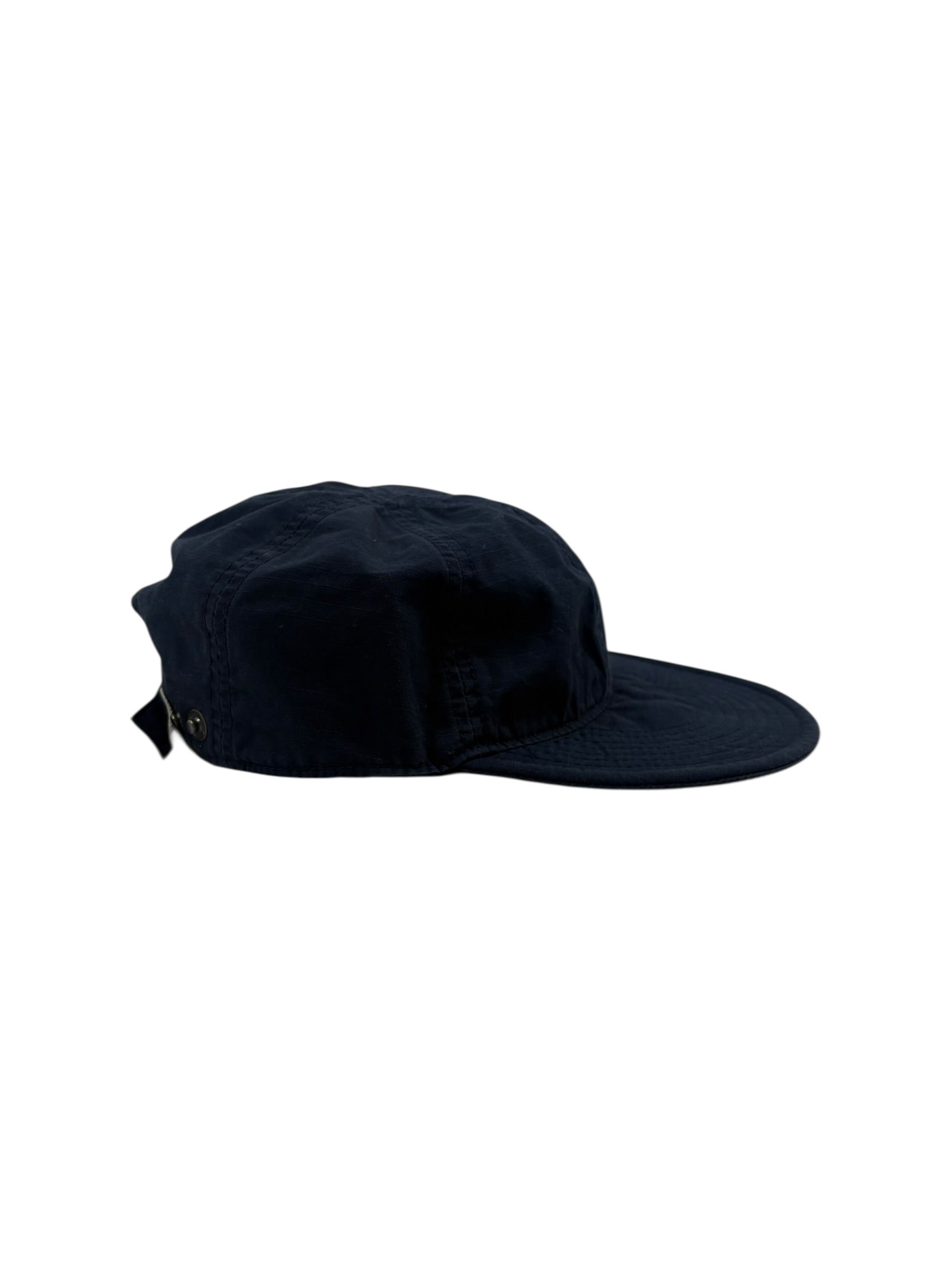 Nigel Cabourn Lybro Black Navy Mechanics Cap