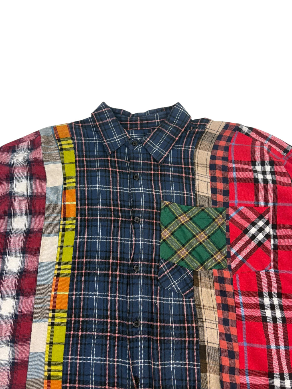 Needles Rebuild 7 Cuts Flannel Shirt
