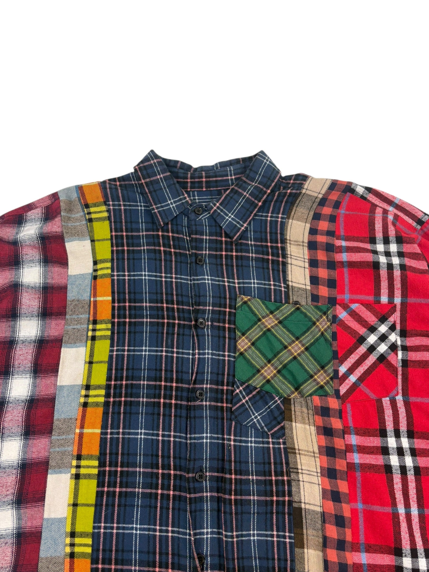 Needles Rebuild 7 Cuts Flannel Shirt